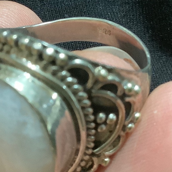 Moonstone ring - Picture 5 of 5
